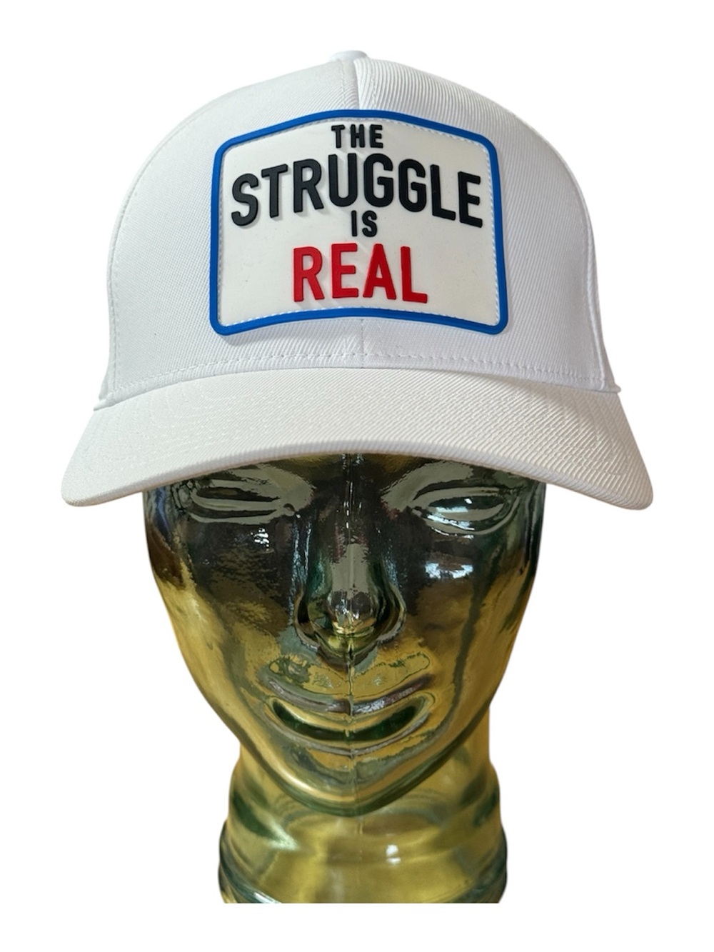 G/FORE The Struggle Is Real Snapback Hat 110 FlexFit Tech Baseball Hat White